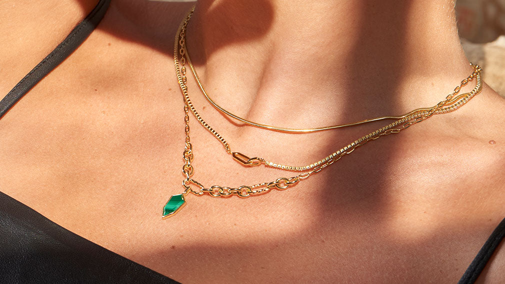Malachite Jewellery at Ania Haie